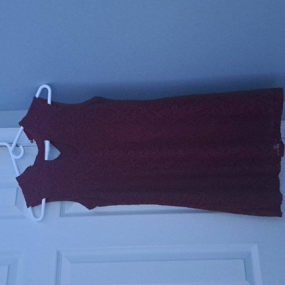 Red as you wish dress, size small, short